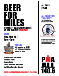 Beer for miles flyer.