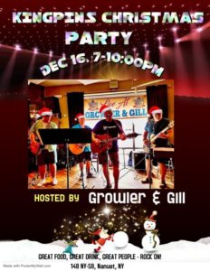 A flyer for the kengen's christmas party.